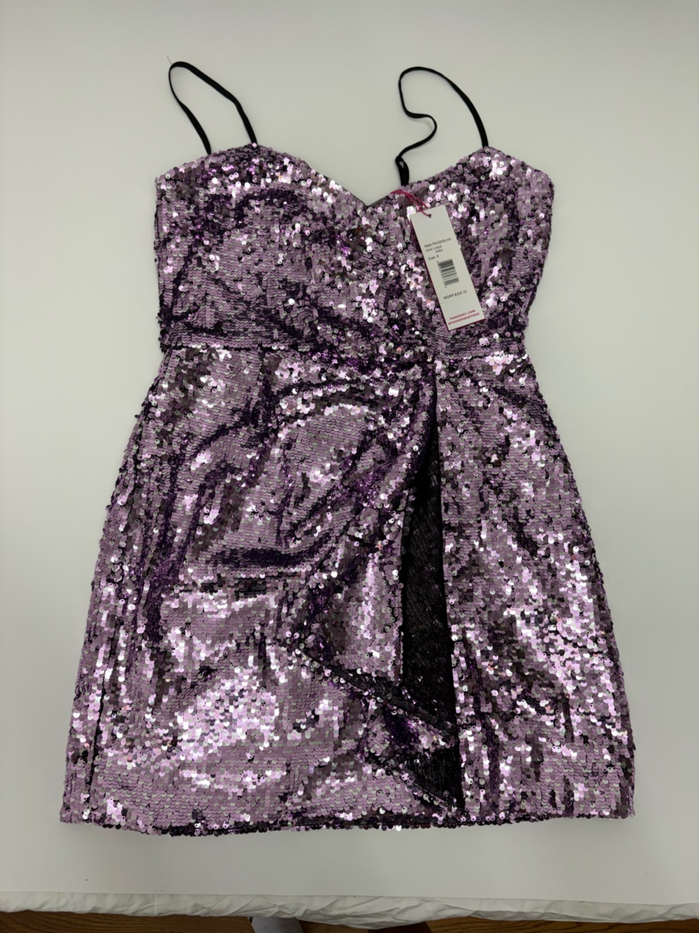 Lavender Sequin Strapless Dress- TAYLOR SWIFT ERAS TOUR
